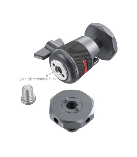 Rotula Smallrig de Zapata con Rosca 1/4" - 2948