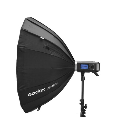 Softbox parabólico Godox AD-S85W (Blanco)