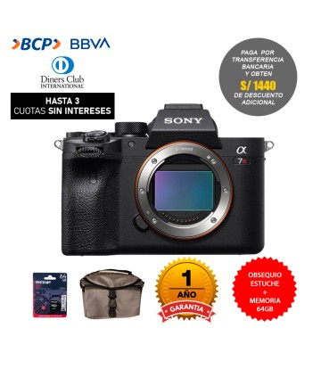 Camara Sony a7R IV (Solo...