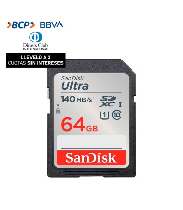 Memoria SD Sandisk 64GB -...