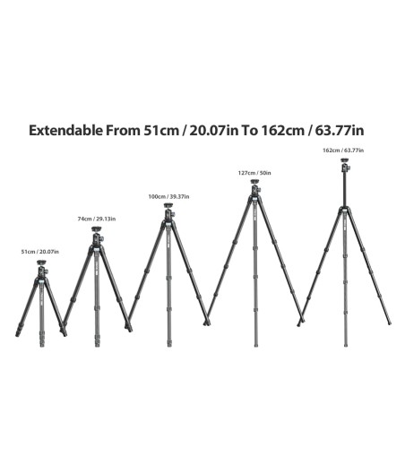 Tripode Ulanzi MT-60 (Fibra de Carbono)