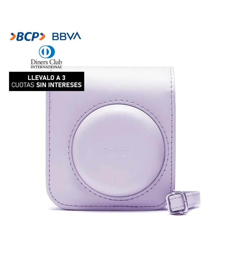 Estuche para Camara Fujifilm Instax Mini 12 Lila