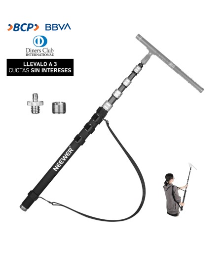 Extension Neewer (Boom Pole) para Microfonono MS-300C (Fibra de Carbono)