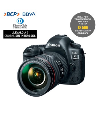 Camara Canon EOS 5D Mark IV...