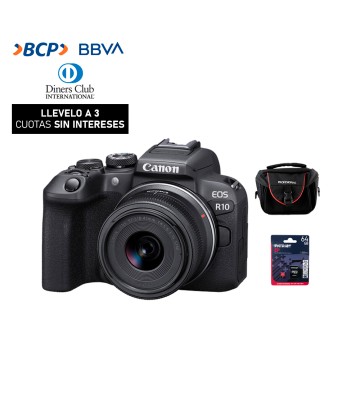 Camara Canon EOS R10 + RF -...