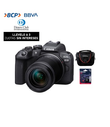 Camara Canon EOS R10 + RF-S...