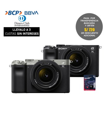 Camara Sony a7C + Lente FE...