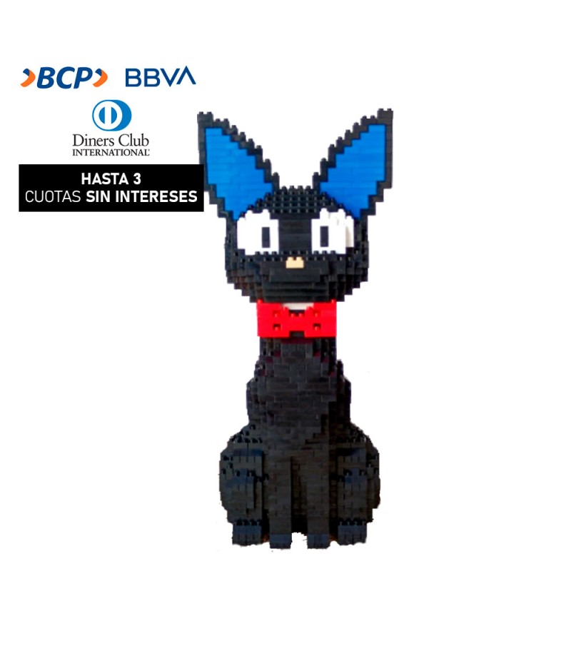 Gato Negro Mini Bloques Armable 1300 piezas