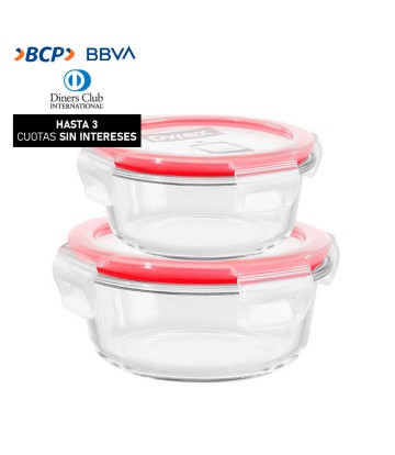 Set de Tapers Pyrex Redondo...