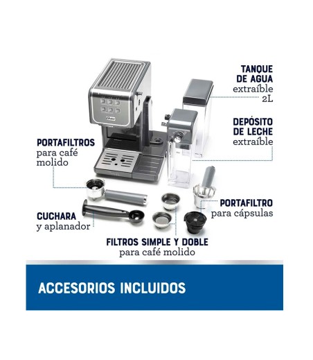 Cafetera Oster PrimaLatte Touch BVSTEM6801M 2175844