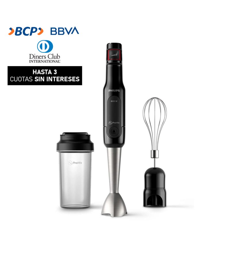 Licuadora Manual Philips Pro Mix 500ml 600W HR2624/80