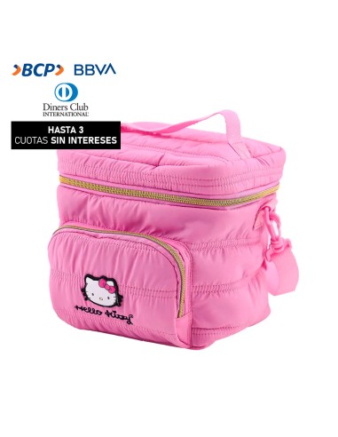 Lonchera Hello Kitty Scool Pink Rosa