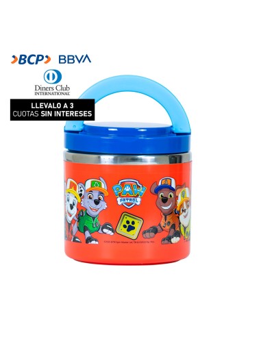 Termo de comida Paw Patrol 600ml Scool 703925