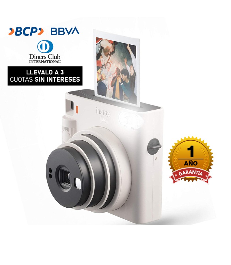 Camara Fujifilm Instax Mini12 Blanco +Estuche + Pelicula x20