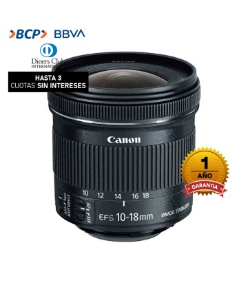 Lente Canon EF-S 10-18mm...
